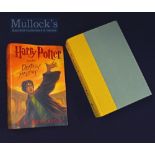 Autograph – J.K. Rowling ‘Harry Potter and the Deathly Hallows’ Signed Book – US first edition 2007,