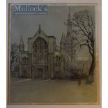 Cecil Aldin (1870-1935) ‘Norwich’ Cathedral Colour Print framed measures 50x63cm approx.
