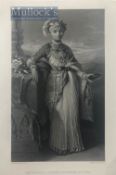 India & Punjab – Princess Gouramma A steel engraving of Princess Victoria of Coorg, c.1854, by R.