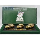 Lledo British Motoring Classics of the 1960s Special 24 Carat Gold-Plated Limited-Edition Sets