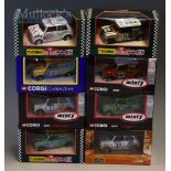 Selection of Corgi Mini Racing Diecast Model Toys to include CC82250, CC82251, 04431, CC82249,