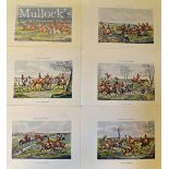 Henry Alken - Set of 6 Hunting Prints ready for framing 40 x 30cm