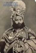 India – ‘Rajah Madhava Singh of Pannah, Central India’ Illustration from a British Periodical 1903