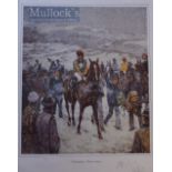 Klaus Philipp Signed ‘Cheltenham’s Winter Scene’ Colour Print limited edition 526/750 signed to