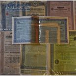 Russian Tsarist Bonds Mixed selection of bonds from late 19th early 20th century 23 in total in