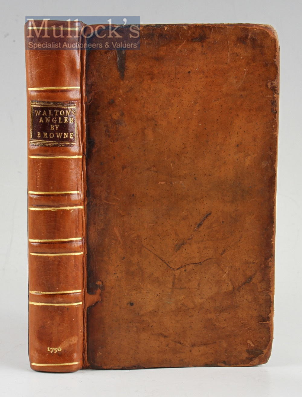 Fishing Book - Walton, Izaak – “The Compleat Angler or Contemplative Man’s Recreation” 1750, 1st