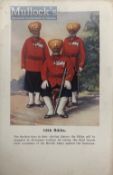 India & Punjab – 15th Sikhs Postcard An original vintage postcard of Sikhs Officers of the 15th