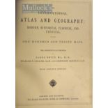 C.1880 - The International Atlas and Geography Modern, Historical, Classical and Physical, by