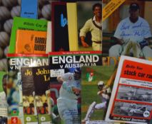 Collection of sports items to include cricket 1969 Gillette Cup Final programme Derbyshire v