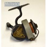 Allcocks The Superb B thread line reel with half bale arm – L.H.W, black finish with paint wear to