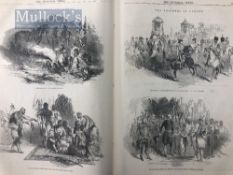 India & Punjab – Maharajah Duleep Singh original antique and complete issue of the Pictorial Times