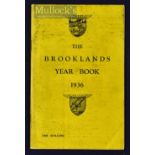 The Brooklands Year Book 1936 - A 64 page publication listing records and winners. Detailing