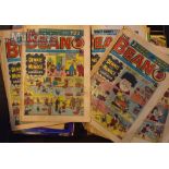 Quantity of The Beano Comics / Magazines from 1980s onwards appearing in good condition overall,