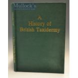 Christopher Frost signed – “A History of British Taxidermy” 1st ed 1987 signed by the author to