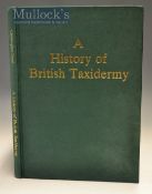 Christopher Frost signed – “A History of British Taxidermy” 1st ed 1987 signed by the author to