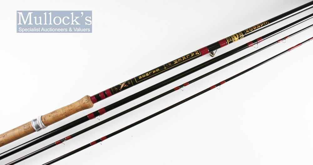 Good Bruce and Walker Carbon Salmon Fly rod: “The Walker Salmon” 15ft 3pc with spare tip (