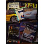 Selection of various Motoring Books to include luxury cars such as Porsche The Legend, Generation