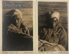 India & Punjab – Sikh Prisoner Postcards Two rare original vintage German Propaganda postcards of