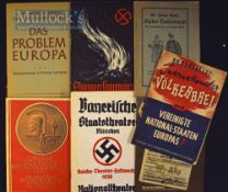 Various German Publications to include 1944 The Problem of Europe, A Study of Disruption and