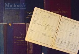 Chester – Farm Account Diaries 1891-1908 regarding James Blake Calveley Hall Handley includes 8
