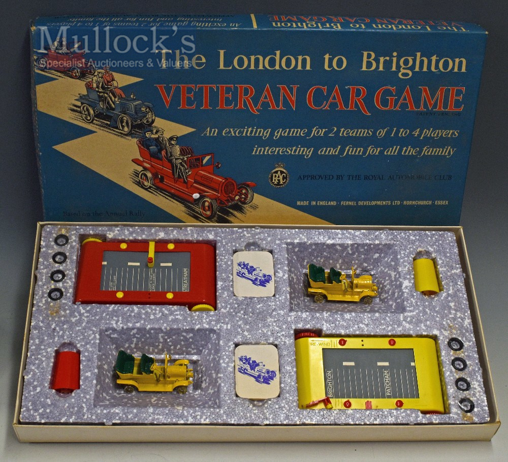 1960s The London to Brighton Veteran Car Game by Fernel Developments, Essex, England, with 2x