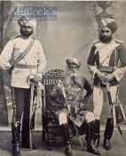 India – ‘Our Indian Feudatories – Offices of the Household Troops of the Nizam Print from a Military