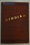 What I Saw Of India And Its People by R. Lawson 1889 Book A93 page book with fold out map. Detailing