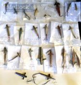 Collection of early devons and minnows (24): makers incl 2x Hardy, Bernard, 2x Bartlett, 6x Farlows,