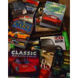 Selection of various Motoring Books to include Classic Sports Cars, Ultimate Cars, Cars A