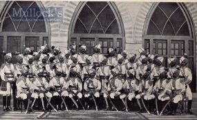 India – ‘Colonel Sir Pertab Singh K.C.S.I and the Officers of the Jodhpur Lancers’ Print from a