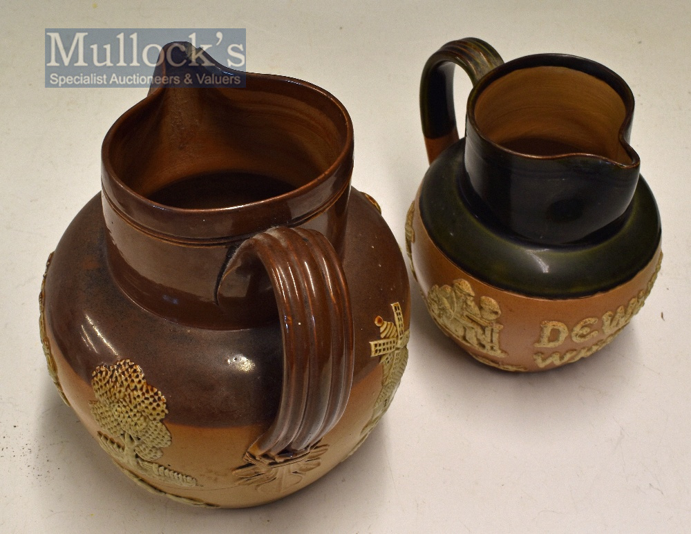 Royal Doulton ‘Dewars Whisky’ Stoneware Pottery Bulbous Jug marked to the bottom with maker’s mark - Image 2 of 4