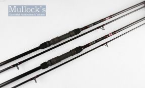 Fine Pair of Alan Riddell Custom Built Harrison Ballista Carp, Pike, Zander rods - 11ft 2pc