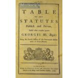 1794-1795-1796 Acts of Parliaments – 70 Acts in one volume each with separate title page with