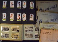 Selection of cigarette card sets complete in dedicated albums to include Senior Service ‘