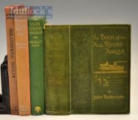 Fishing Books - Bickerdyke, J. – “The Book Of The All Round Angler” 1st ed, decorative green cloth