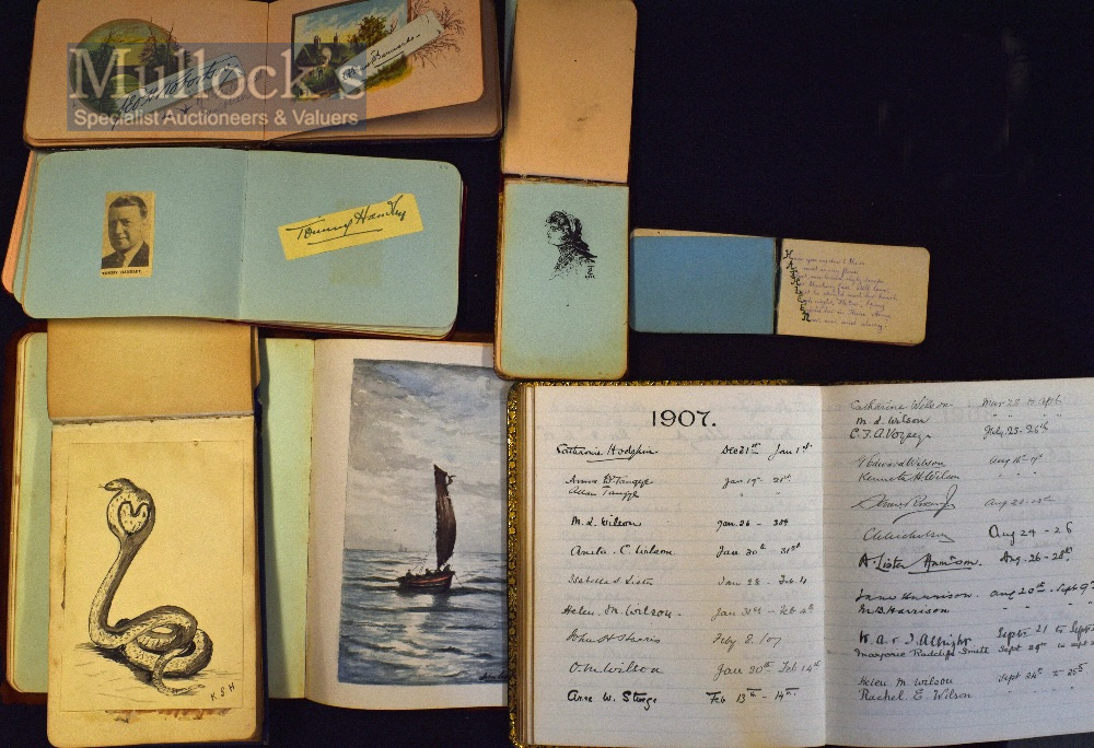 Interesting Box of Ephemera to include a varied selection of early photographs some sepia,