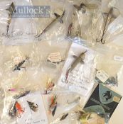 Lures and flies – Collection of Hardy, Farlow, Cummins and Sunray incl Pennell, Reflex, Anti-Kink