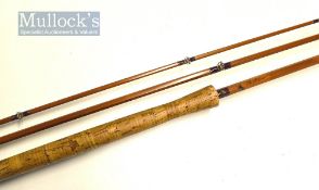 J.S Sharpe Aberdeen salmon fly rod – The Maclaren Scottie 12ft 3pc split cane rod – single sliding