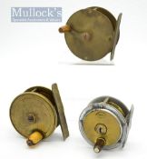 Collection of interesting brass reels (3) – Jones Maker 111 Jermyn St London c.1845-1852 brass plate