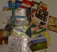 Collection of Golfing Ephemera to include Rules of Golf booklets (12), golf club score cards (