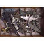 Aviation Airfix Model selection all made, well presented, without boxes, includes mainly German