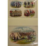 Richard Simkin (1850-1926) c.1889 Coloured Military Prints - all Military based scenes, ‘A Cavalry