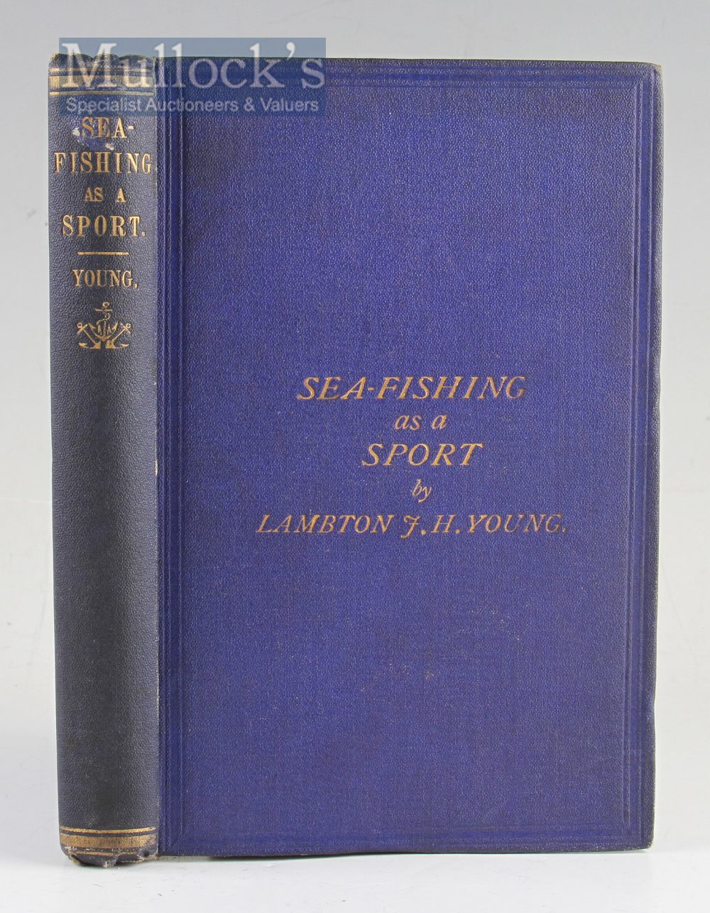 Fishing Book - Young, Lambton, J.H. – “Sea-Fishing as a Sport” London 1865, in original blue cloth