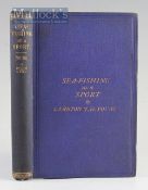 Fishing Book - Young, Lambton, J.H. – “Sea-Fishing as a Sport” London 1865, in original blue cloth