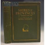 Shires and Provinces 1926 Book by Sabretache, illustrated by Lionel Edwards, 16 full page coloured