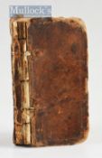 Early Fishing Book - J.S. – “The Compleat Angler or The True Art of Angling” circa 1725, with