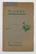 Fishing Book - Cummins, W.J. – “Waders” original paper covers, good condition