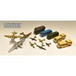 Dinky Toys Diecast Model Selection to include Observation Coach (2), Luxury Coach, plus 2x others,