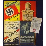 The Programme of the NSDAP Publication 1932 plus another 1936 NSDAP publication, Alfred Rosenberg