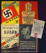 The Programme of the NSDAP Publication 1932 plus another 1936 NSDAP publication, Alfred Rosenberg